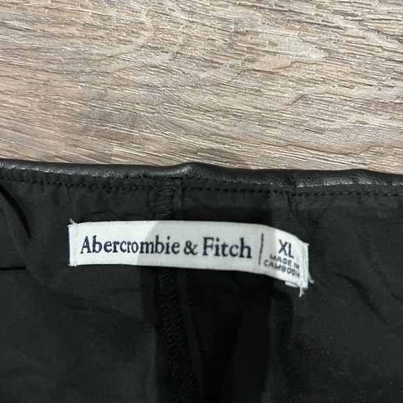 Abercrombie & Fitch Leather Mini Skirt - Picture 3 of 3